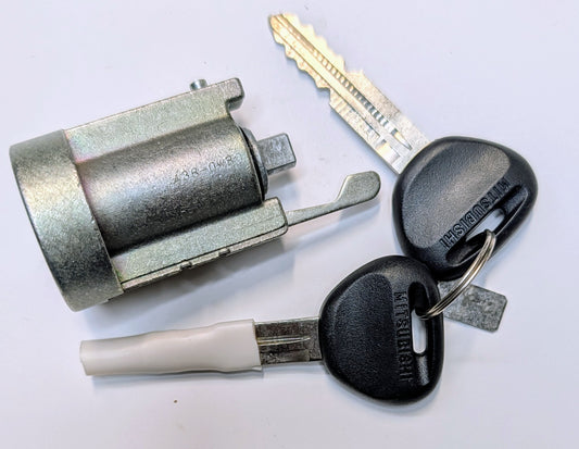 NEW OEM Ignition Lock Cylinder Mitsubishi Galant 94-98, Montero 92-00, Others Manual