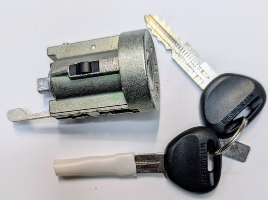 NEW OEM Ignition Lock Cylinder Mitsubishi Galant 94-98, Montero 92-00, Others Manual