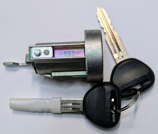 NEW OEM Ignition Lock Cylinder Mitsubishi Galant 94-98, Montero 92-00, Others. Auto
