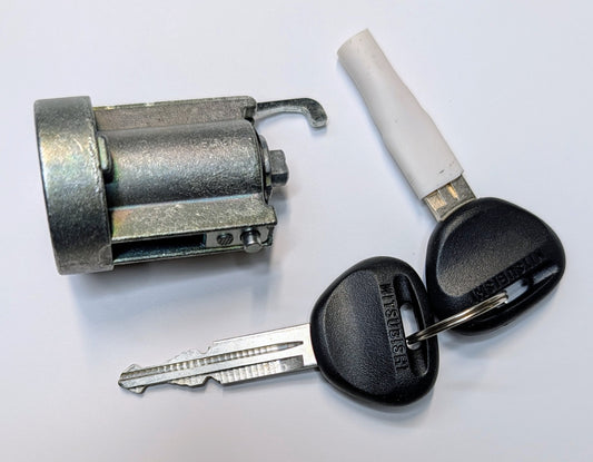 NEW OEM Ignition Lock Cylinder Mitsubishi Mirage 89-92, Galant 88-93 Manual
